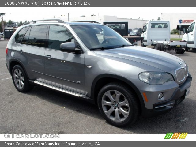 2008 BMW X5 4.8i in Space Grey Metallic