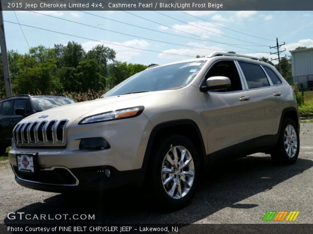 2015 Jeep Cherokee Limited 4x4 in Cashmere Pearl