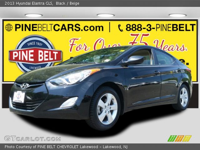 2013 Hyundai Elantra GLS in Black