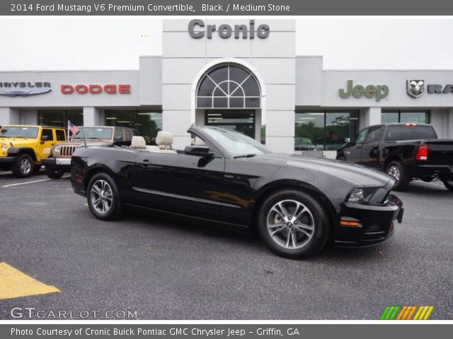 2014 Ford Mustang V6 Premium Convertible in Black