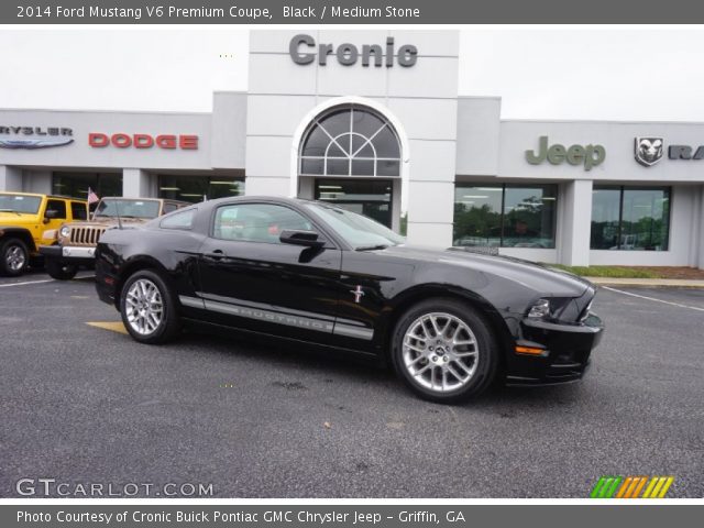 2014 Ford Mustang V6 Premium Coupe in Black