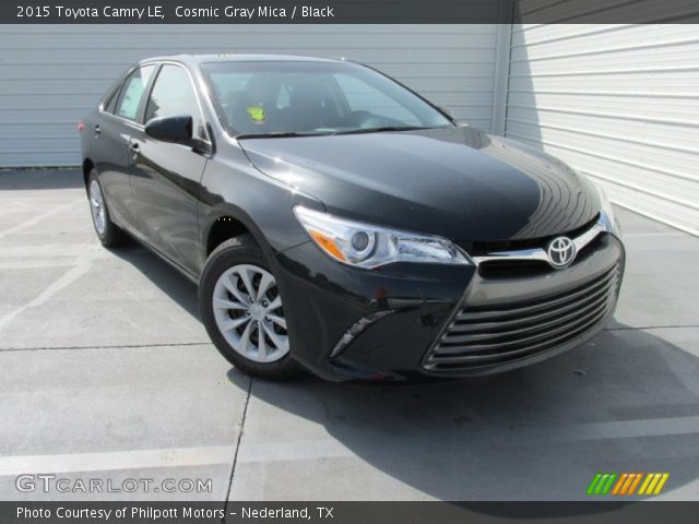 2015 Toyota Camry LE in Cosmic Gray Mica