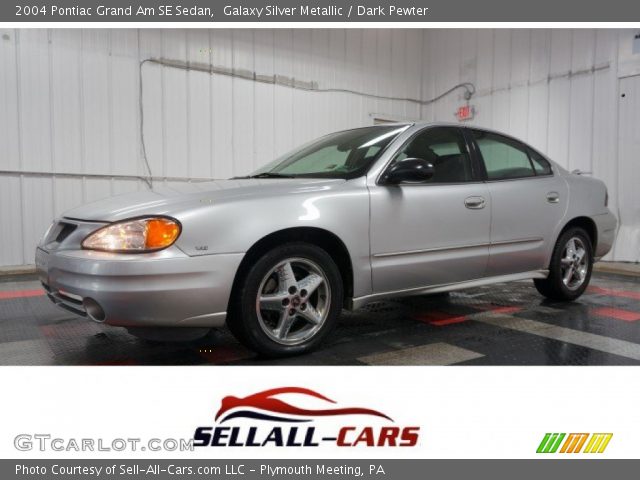 2004 Pontiac Grand Am SE Sedan in Galaxy Silver Metallic
