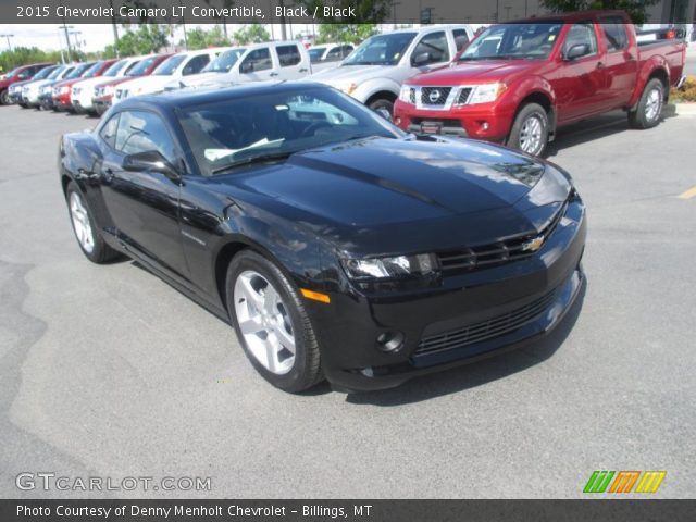 2015 Chevrolet Camaro LT Convertible in Black