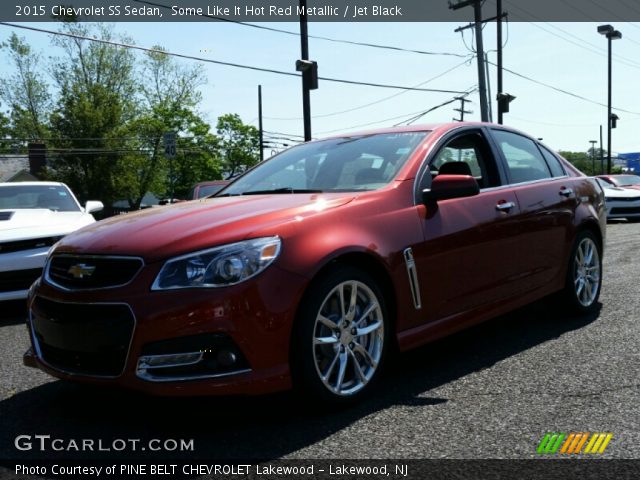 2015 Chevrolet SS Sedan in Some Like It Hot Red Metallic