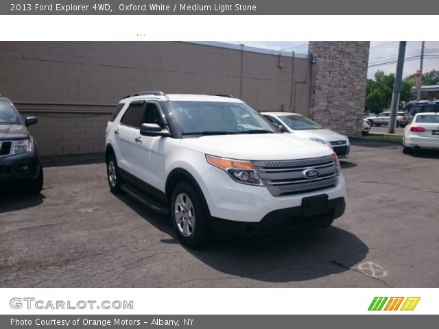 2013 Ford Explorer 4WD in Oxford White