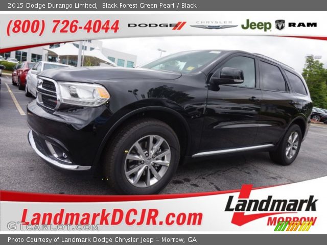 2015 Dodge Durango Limited in Black Forest Green Pearl