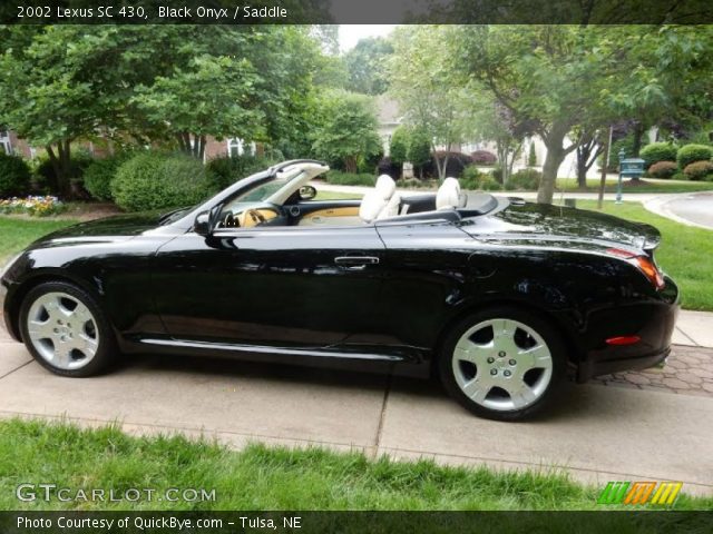 2002 Lexus SC 430 in Black Onyx