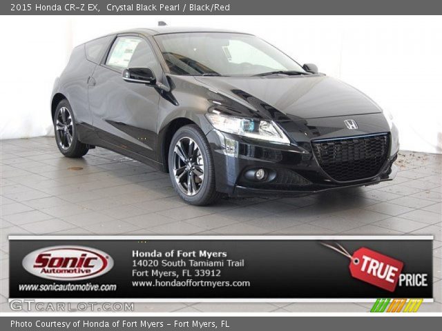 2015 Honda CR-Z EX in Crystal Black Pearl