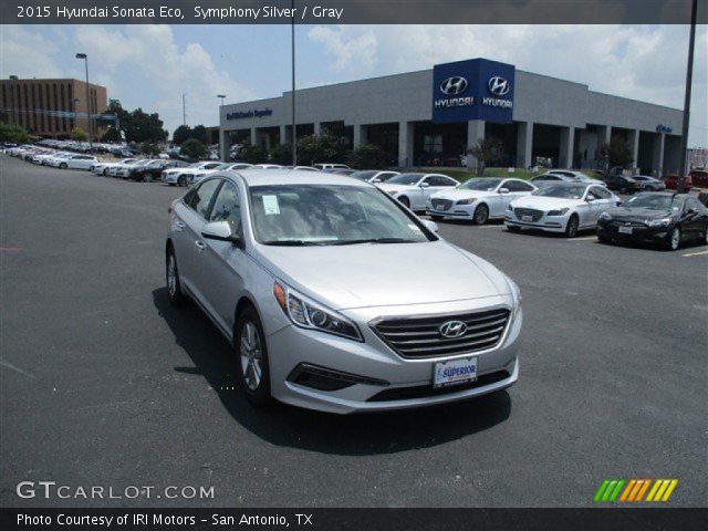 2015 Hyundai Sonata Eco in Symphony Silver