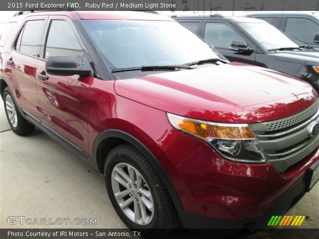 2015 Ford Explorer FWD in Ruby Red