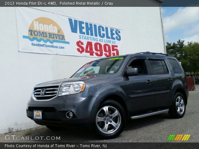 2013 Honda Pilot EX-L 4WD in Polished Metal Metallic