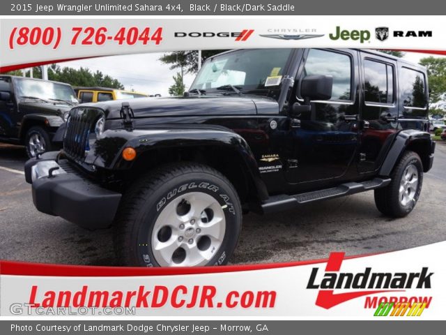 2015 Jeep Wrangler Unlimited Sahara 4x4 in Black