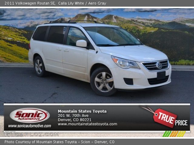 2011 Volkswagen Routan SE in Calla Lily White