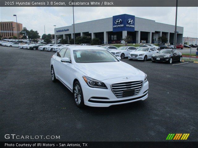 2015 Hyundai Genesis 3.8 Sedan in Casablanca White