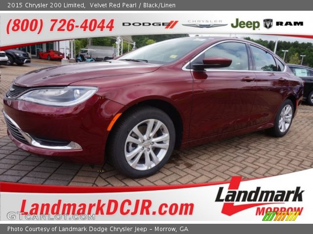 2015 Chrysler 200 Limited in Velvet Red Pearl