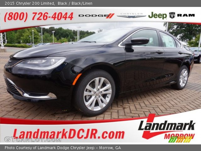 2015 Chrysler 200 Limited in Black