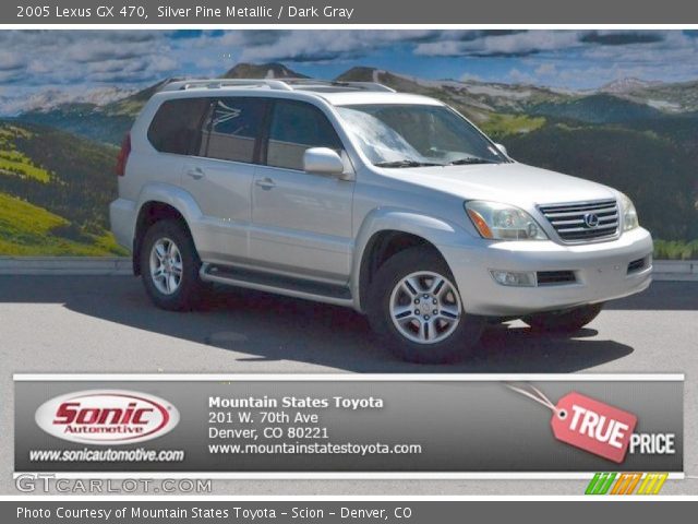 2005 Lexus GX 470 in Silver Pine Metallic
