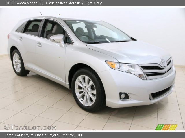 2013 Toyota Venza LE in Classic Silver Metallic