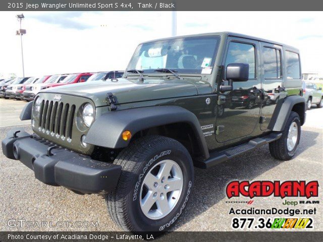 2015 Jeep Wrangler Unlimited Sport S 4x4 in Tank