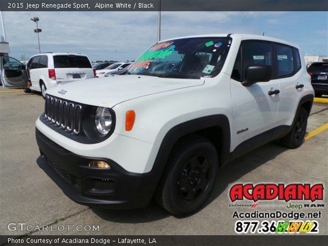 2015 Jeep Renegade Sport in Alpine White