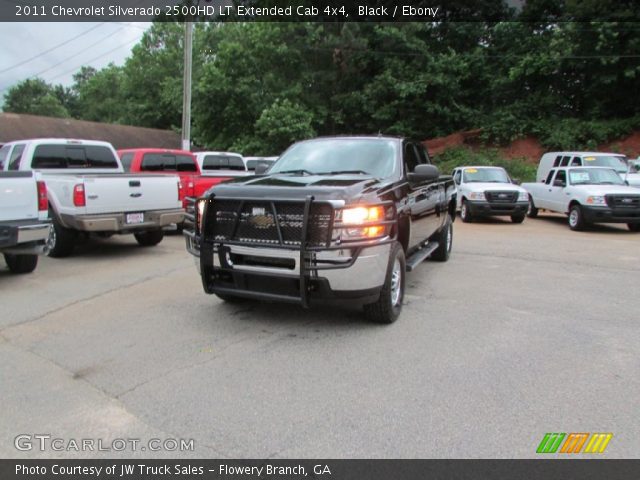 2011 Chevrolet Silverado 2500HD LT Extended Cab 4x4 in Black