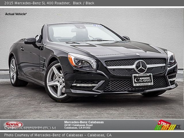 2015 Mercedes-Benz SL 400 Roadster in Black