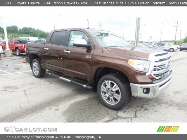2015 Toyota Tundra 1794 Edition CrewMax 4x4 in Sunset Bronze Mica