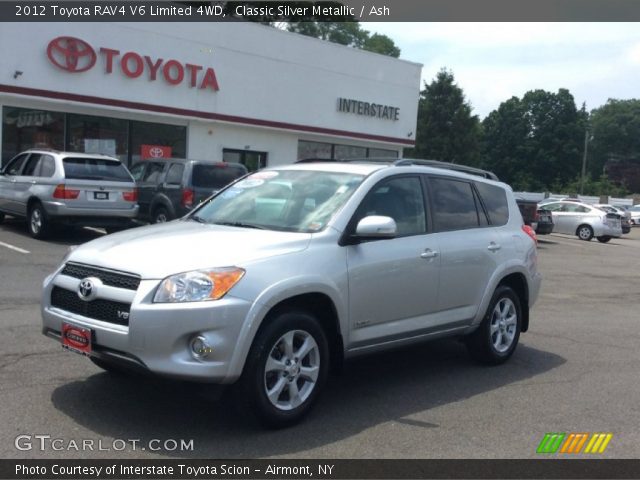 2012 Toyota RAV4 V6 Limited 4WD in Classic Silver Metallic