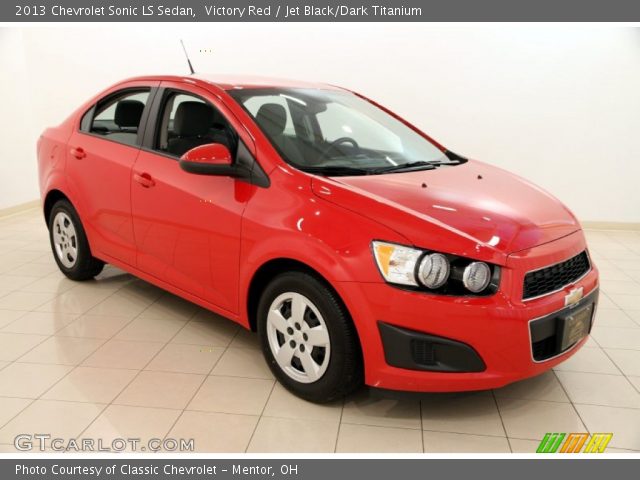2013 Chevrolet Sonic LS Sedan in Victory Red