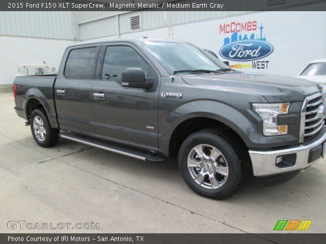 2015 Ford F150 XLT SuperCrew in Magnetic Metallic