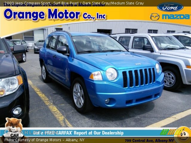 2009 Jeep Compass Sport in Surf Blue Pearl