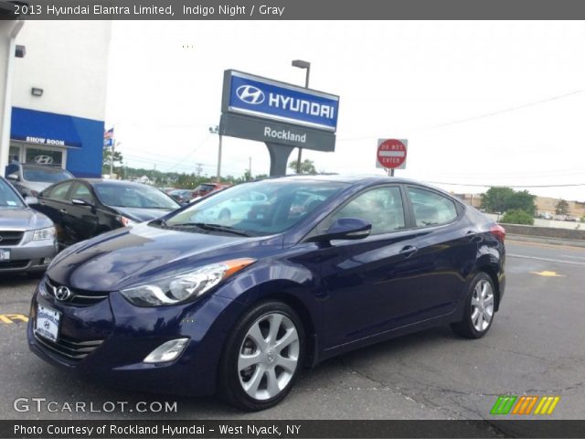2013 Hyundai Elantra Limited in Indigo Night