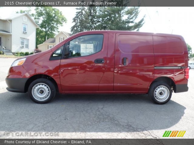 2015 Chevrolet City Express LT in Furnace Red