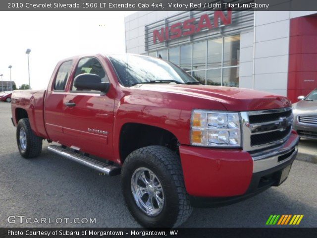 2010 Chevrolet Silverado 1500 LT Extended Cab 4x4 in Victory Red