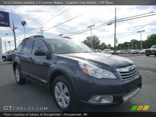 2010 Subaru Outback 2.5i Limited Wagon in Graphite Gray Metallic