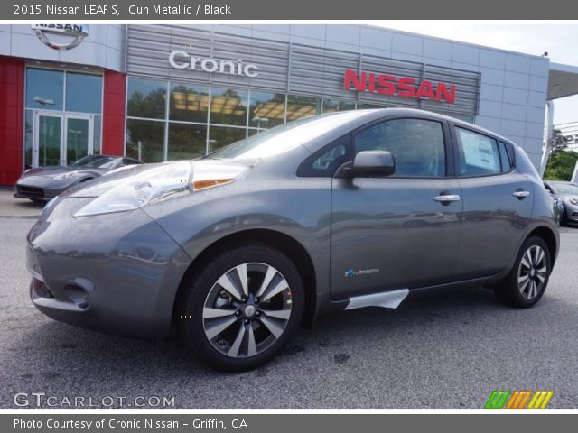 2015 Nissan LEAF S in Gun Metallic