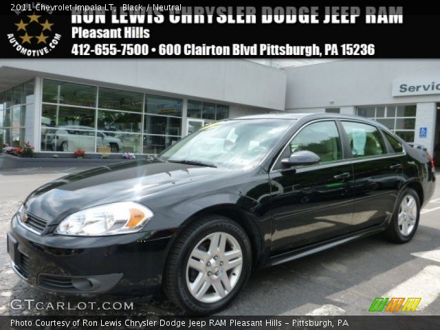 2011 Chevrolet Impala LT in Black