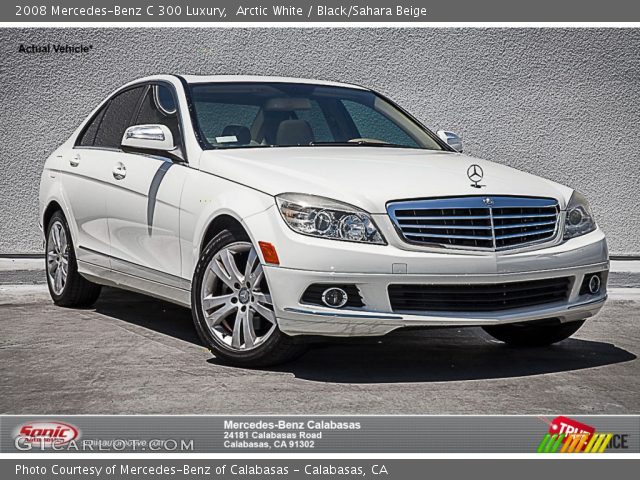 2008 Mercedes-Benz C 300 Luxury in Arctic White