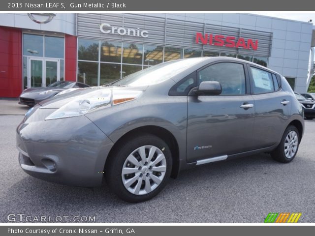 2015 Nissan LEAF S in Gun Metallic