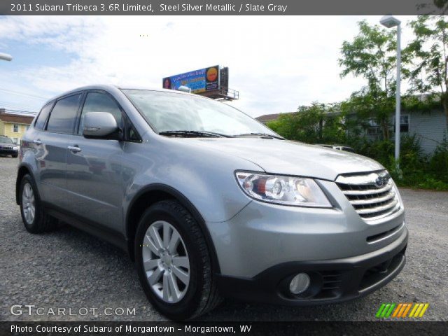 2011 Subaru Tribeca 3.6R Limited in Steel Silver Metallic