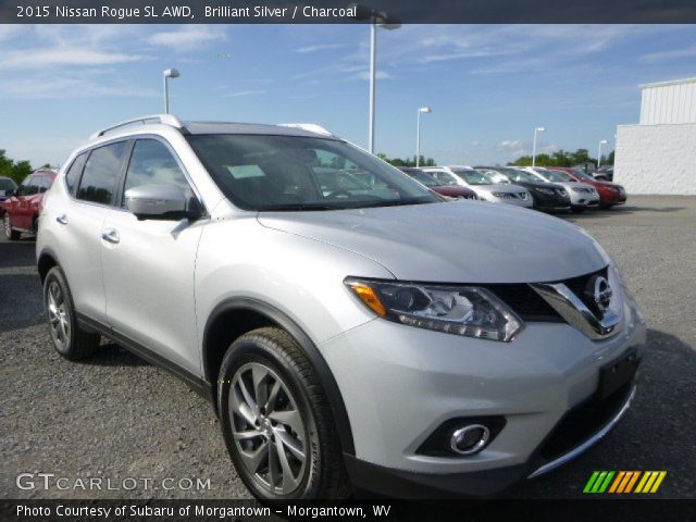 2015 Nissan Rogue SL AWD in Brilliant Silver