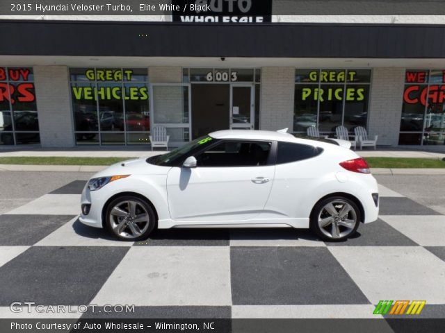 2015 Hyundai Veloster Turbo in Elite White