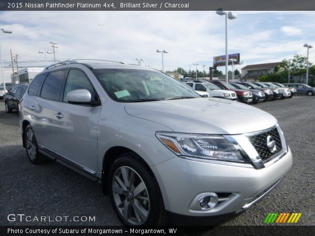 2015 Nissan Pathfinder Platinum 4x4 in Brilliant Silver