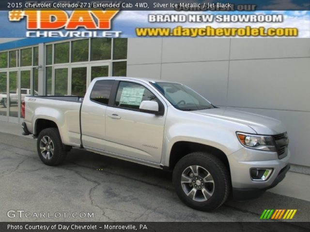 2015 Chevrolet Colorado Z71 Extended Cab 4WD in Silver Ice Metallic