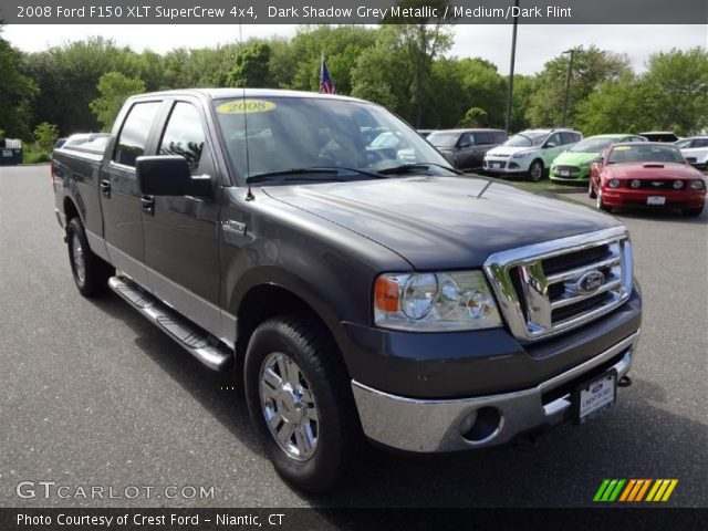 2008 Ford F150 XLT SuperCrew 4x4 in Dark Shadow Grey Metallic