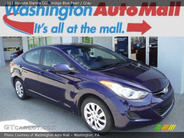 2011 Hyundai Elantra GLS in Indigo Blue Pearl