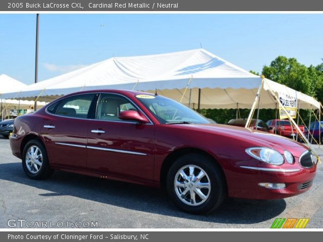 2005 Buick LaCrosse CXL in Cardinal Red Metallic