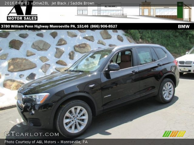 2016 BMW X3 xDrive28i in Jet Black
