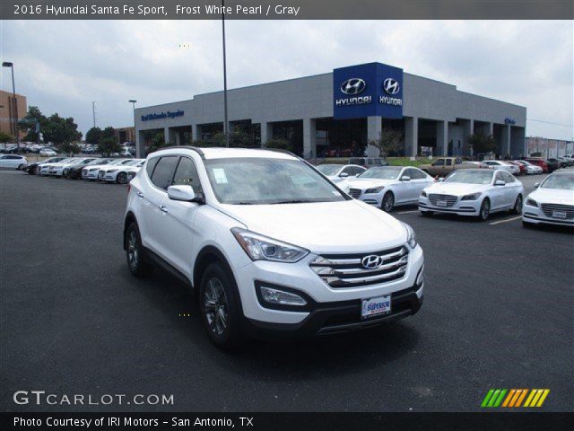2016 Hyundai Santa Fe Sport  in Frost White Pearl